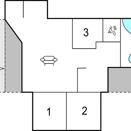 Awesome Home In Oksbol With Sauna * Oksbøl